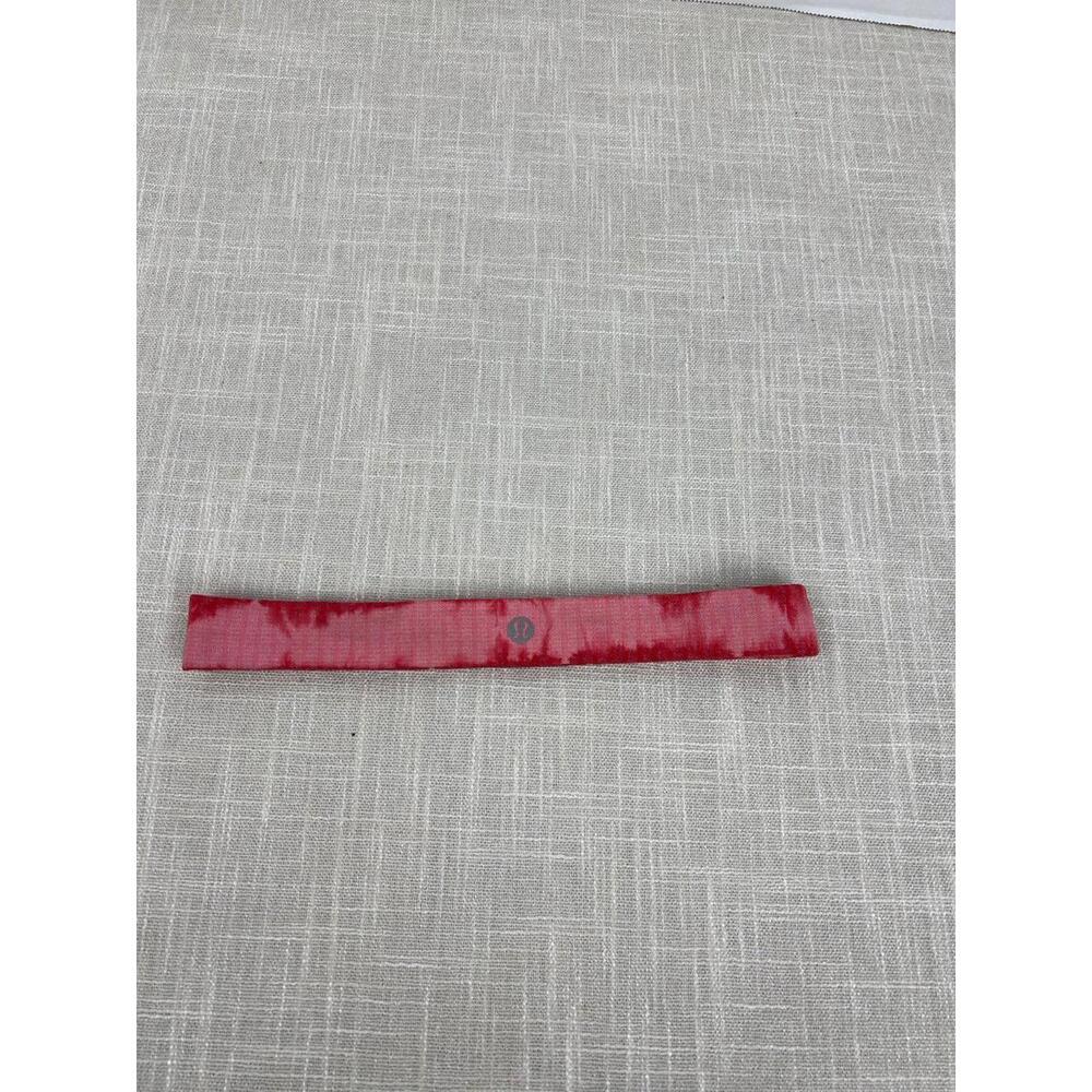 Lululemon Pink Tie Dye Headband